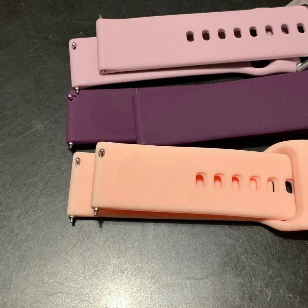 Colorful Silicone Watch Bands Set